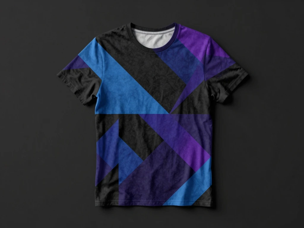 Voglynarkhak Midnight Geometry limited edition unisex t-shirt