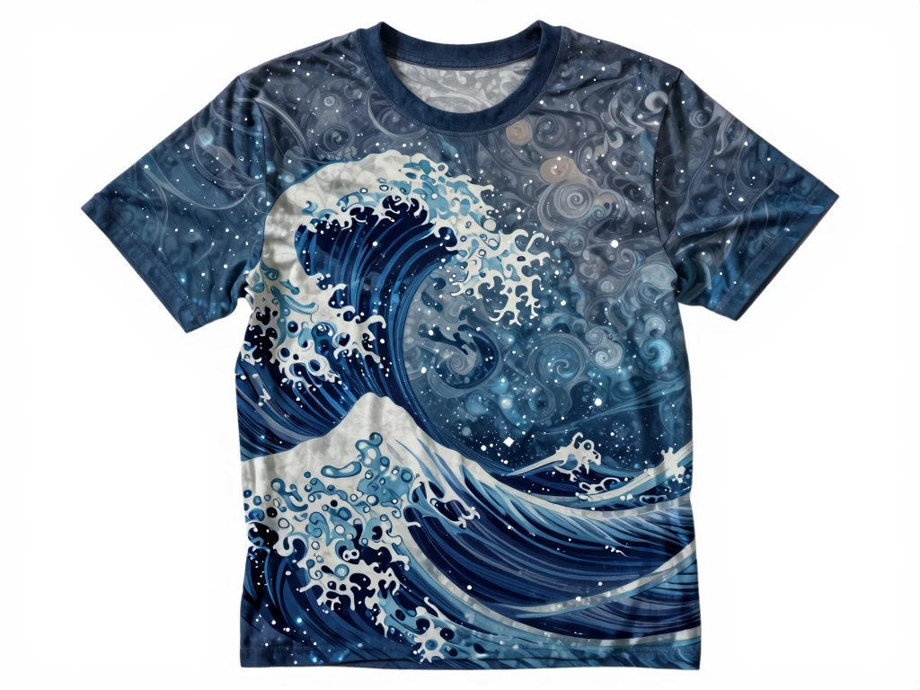Voglynarkhak Celestial Wave limited edition unisex t-shirt